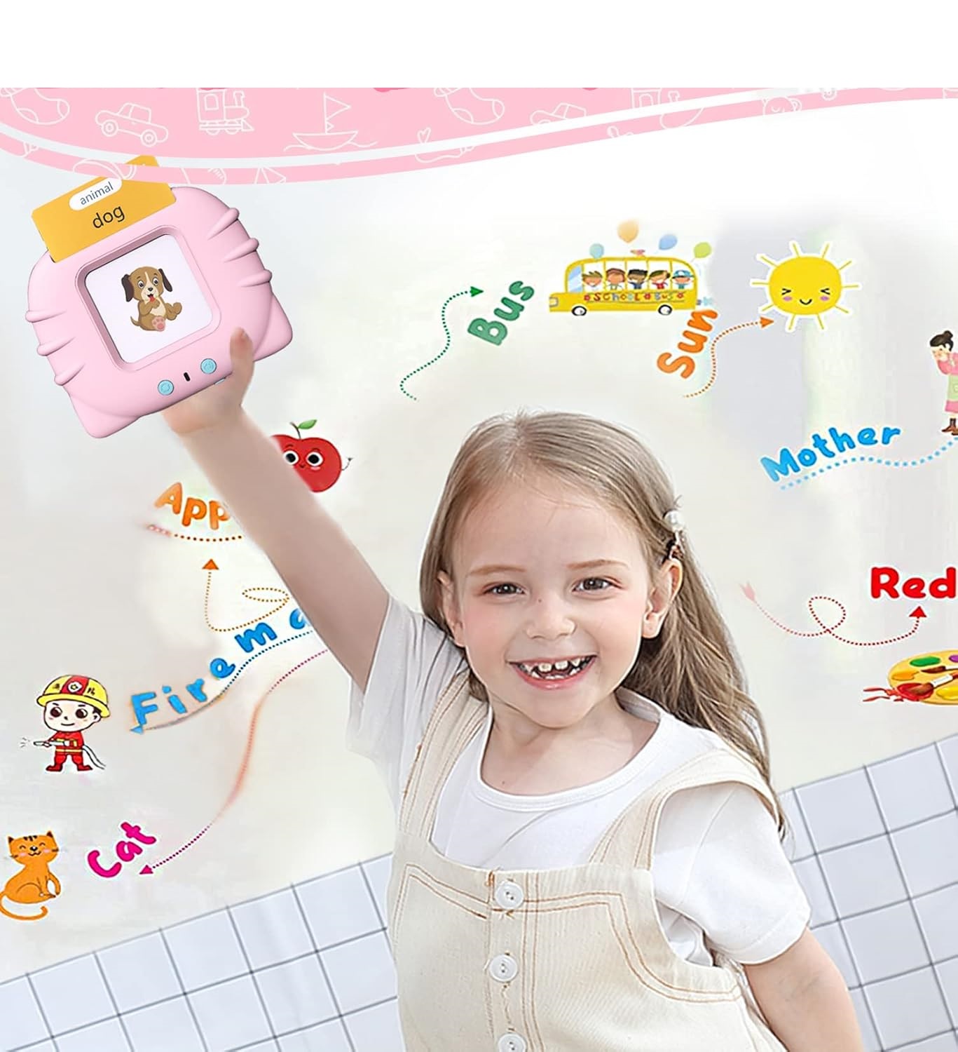 Čítačka kariet na učenie angličtiny